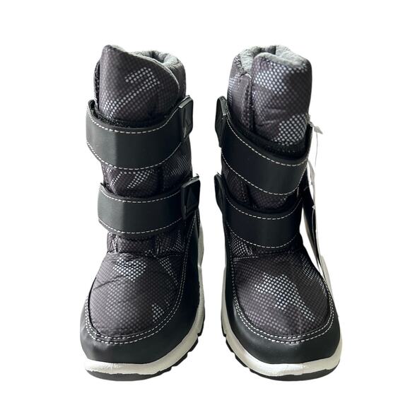 Nova‎ Mountain Kids Size 9 Snow Shoes Black NEW - Picture 1 of 5